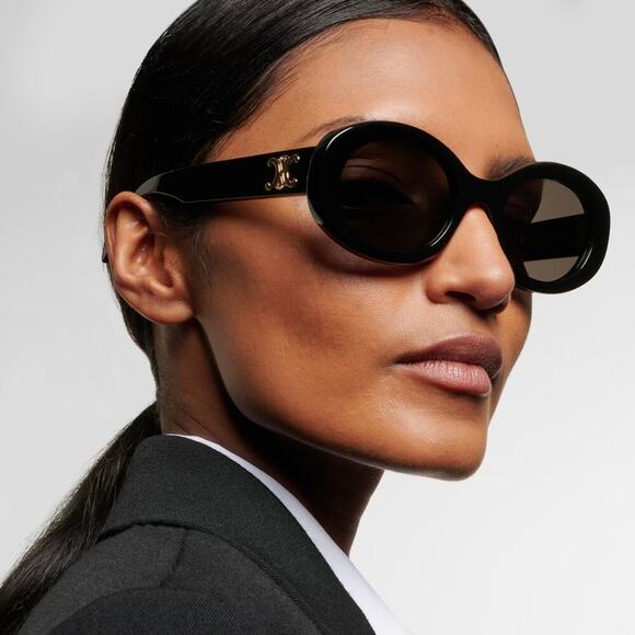 NEW!!! CELINE Sunglasses CL40194U 01A Authentic - Picture 3 of 16